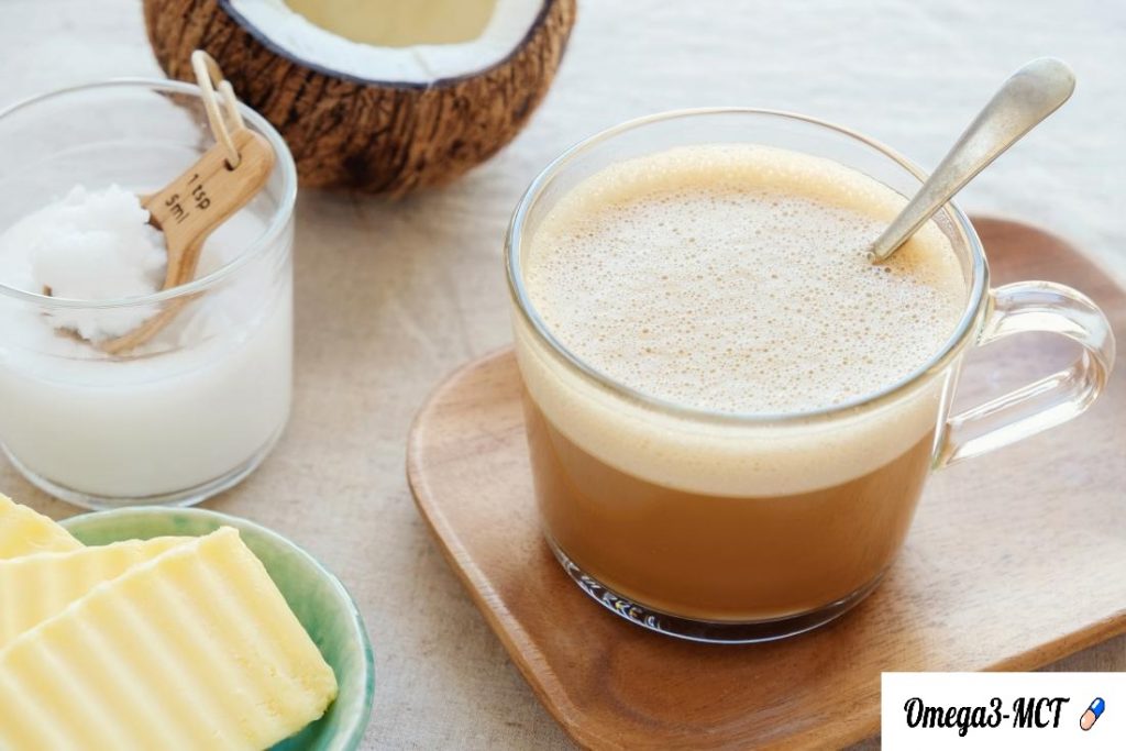 Bulletproof coffee with Coconut Oil, MCT & Butter
